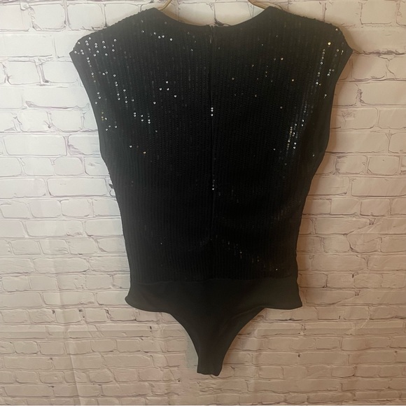 😍Beautiful Sequinced Bodysuit,Size L😍 - Picture 2 of 6